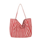 📢📢40% OFF !! ⏰Classic Vertical Stripe Beach & Shopping Tote👜