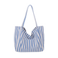 📢📢40% OFF !! ⏰Classic Vertical Stripe Beach & Shopping Tote👜