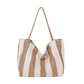 📢📢40% OFF !! ⏰Classic Vertical Stripe Beach & Shopping Tote👜