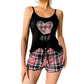 📢📢40% OFF !! ⏰Women's Camisole Top and Shorts Pajama Set