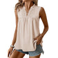 📢📢40% OFF !! ⏰Women’s Polka-Dot Sleeveless Top with Lace V-Neck