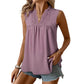 📢📢40% OFF !! ⏰Women’s Polka-Dot Sleeveless Top with Lace V-Neck