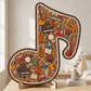 🎶 Last Day Special Price £9.99 ! 🔥Buy more save more🎁Wooden Musical Note Jigsaw Puzzle🧩