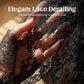 Elegant Hollow-Out Lace Dress