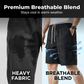 Men's Casual Graphic Print Drawstring Shorts