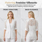📢📢40% OFF !! ⏰Summer Breathable White Lace Blazer Slim Fit Suit Jacket