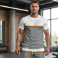 📢📢40% OFF !! ⏰Men's Summer Color-Block Sportswear Set