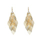 📢📢40% OFF !! ⏰Women's Elegant Cascading Hollow Leaf Earrings