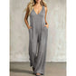 📢📢30% OFF !! ⏰Women's Effortless Summer V-Neck Jumpsuit