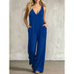 📢📢30% OFF !! ⏰Women's Effortless Summer V-Neck Jumpsuit