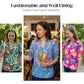 📢📢40% OFF !! ⏰Women's Summer Floral Top with Puff Sleeves