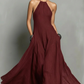 📢📢40% OFF !! ⏰Women's Elegant Sleeveless Halter Maxi Dress