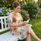 Women's Elegant Round Neck Maxi Dress