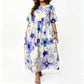 Women's Elegant Round Neck Maxi Dress