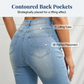 High-Waist Capri Jeans – Stretch Comfort & Flattering Lift