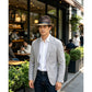Summer Straw Fedora Sun Hat with Stylish Buckle Band🎩