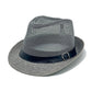 Summer Straw Fedora Sun Hat with Stylish Buckle Band🎩