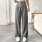 📢📢40% OFF !! ⏰ Women's High Waist Wide-Leg Pants – Belt Loops, Hidden Zipper, Flowing Fit 🌟