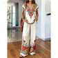 📢📢40% OFF !! ⏰Women's Printed Top & Pants 2-Piece Set
