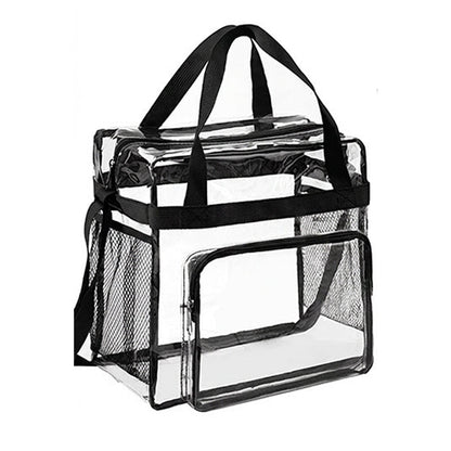 Clear Tote Bag with Zipper