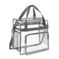 Clear Tote Bag with Zipper