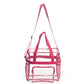 Clear Tote Bag with Zipper