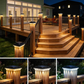 Outdoor Solar Post Cap Lights