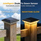 Outdoor Solar Post Cap Lights