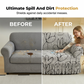 📢📢50% OFF !! ⏰High-Stretch Sofa Slipcover – Ruffled Hem & Full Protection
