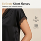 📢📢40% OFF !! ⏰Women's V-Neck Short Sleeve Lace Top