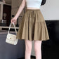 📢📢50% OFF !! ⏰Women High Waist Skirt Pants Wide Leg Ruffle Culottes