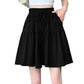 📢📢50% OFF !! ⏰Women High Waist Skirt Pants Wide Leg Ruffle Culottes