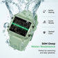 📢📢50% OFF !! ⏰Waterproof Transparent Digital Watch – 50M Rating, Luminous Display, Hybrid Time ✨