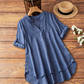 📢📢40% OFF !! ⏰Women's Casual Loose Fit V-Neck Blouse