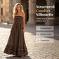 ✨ Slimming Stripe Cami Maxi Dress | Visually Elongating | A Flattering Fit for All