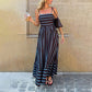✨ Slimming Stripe Cami Maxi Dress | Visually Elongating | A Flattering Fit for All