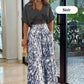 ⏳Limited-time 50% off⏰Elegant ladies two piece set 【V-neck top & wide leg pants】👚👖