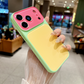 Vibrant Contrast Color Dopamine Acrylic Phone Case
