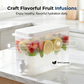 📢📢52% OFF !!!⏰Large Capacity Fridge Cold Water Kettle Slim Heat Resistant Beverage Dispenser