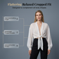 Women's Lightweight Chiffon Tie-Front Cardigan