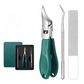 📢📢Buy 1 get 1 free  !! ⏰ Precision Nail Care 3-Piece Set | Curved Blade Prevents Splitting - Double-Sided File Smooths Rough Edges | 🏃‍ At-Home Care - Perfect for Travel