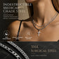 Double Layer Cross Chain Necklace