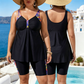 🌸Women's Flowy Tankini Top and Shorts Bathing Suit
