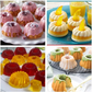 🎉 2026 Sale — Over 27,000 Sold!🍩 Silicone Donut‑Style Baking Cups‑Reusable Non‑Stick Muffin Molds 🧁