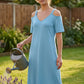 Elegant V-Neck Off-Shoulder Maxi Dress