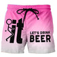📢📢40% OFF !! ⏰Men's 3D Graphic Printed Casual Shorts