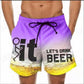 📢📢40% OFF !! ⏰Men's 3D Graphic Printed Casual Shorts