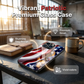 Vibrant Patriotic Glass Phone Case