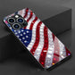 Vibrant Patriotic Glass Phone Case