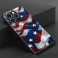 Vibrant Patriotic Glass Phone Case